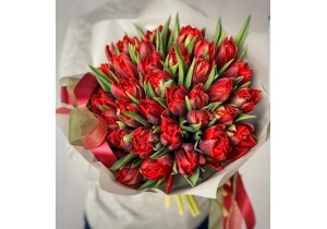 Букет красных тюльпанов c доставкой с доставкой с доставкой с доставкой